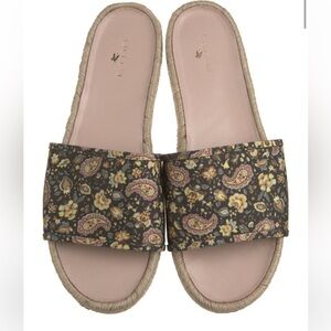 Etro Canvas Floral Paisley slides 41